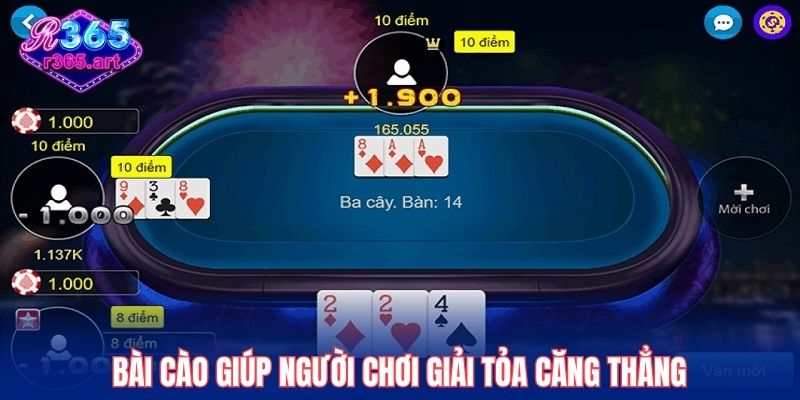 Bài cào giải tỏa căng thẳng