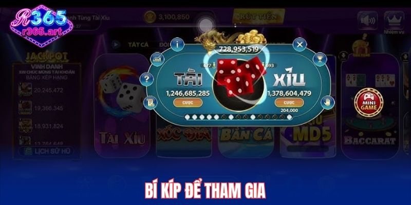 Bí kíp để tham gia
